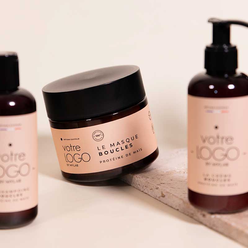 Crème Boucles – produit capillaire professionnel MY.LAB marque blanche, vue 2