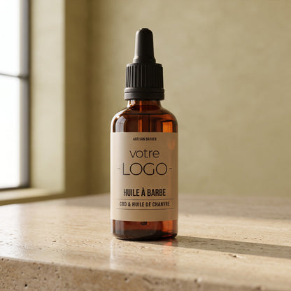 Huile à barbe testeur — packshot studio MY.LAB