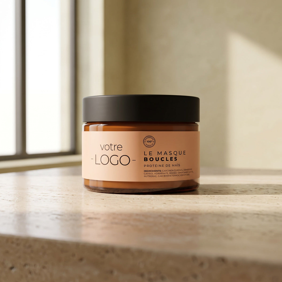 Masque Boucles testeur — packshot studio MY.LAB