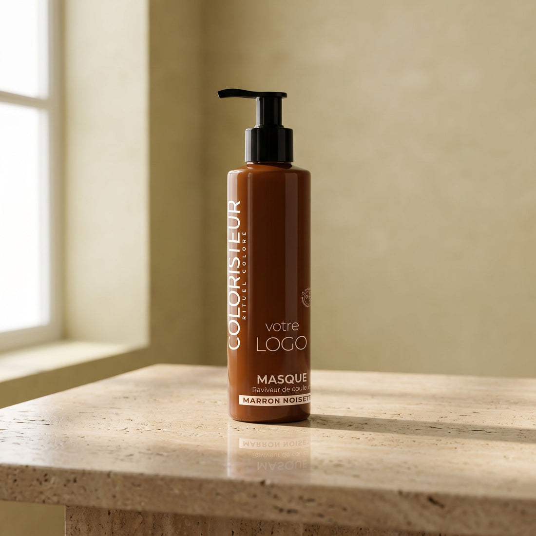 Masque Marron Noisette Testeur — packshot studio MY.LAB