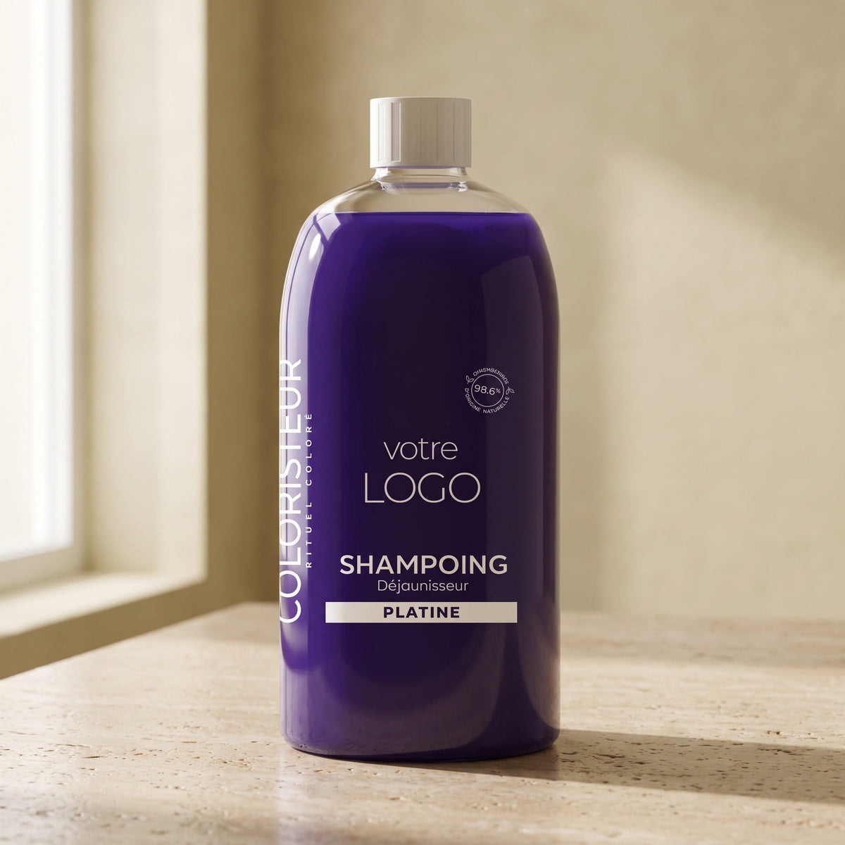 Shampoing Déjaunisseur Platine 1000ml — packshot studio MY.LAB