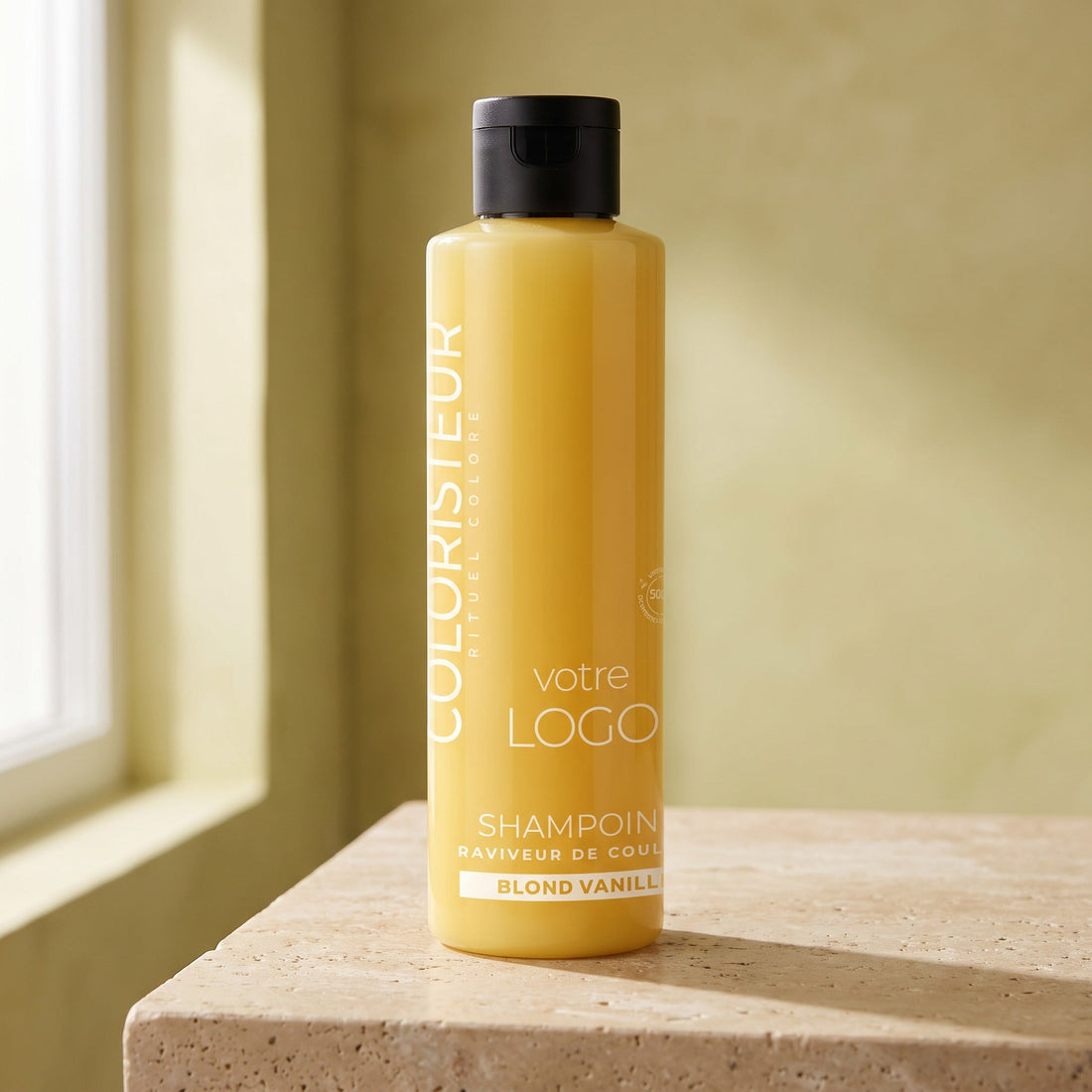 Shampoing Blond Vanille Testeur — packshot studio MY.LAB